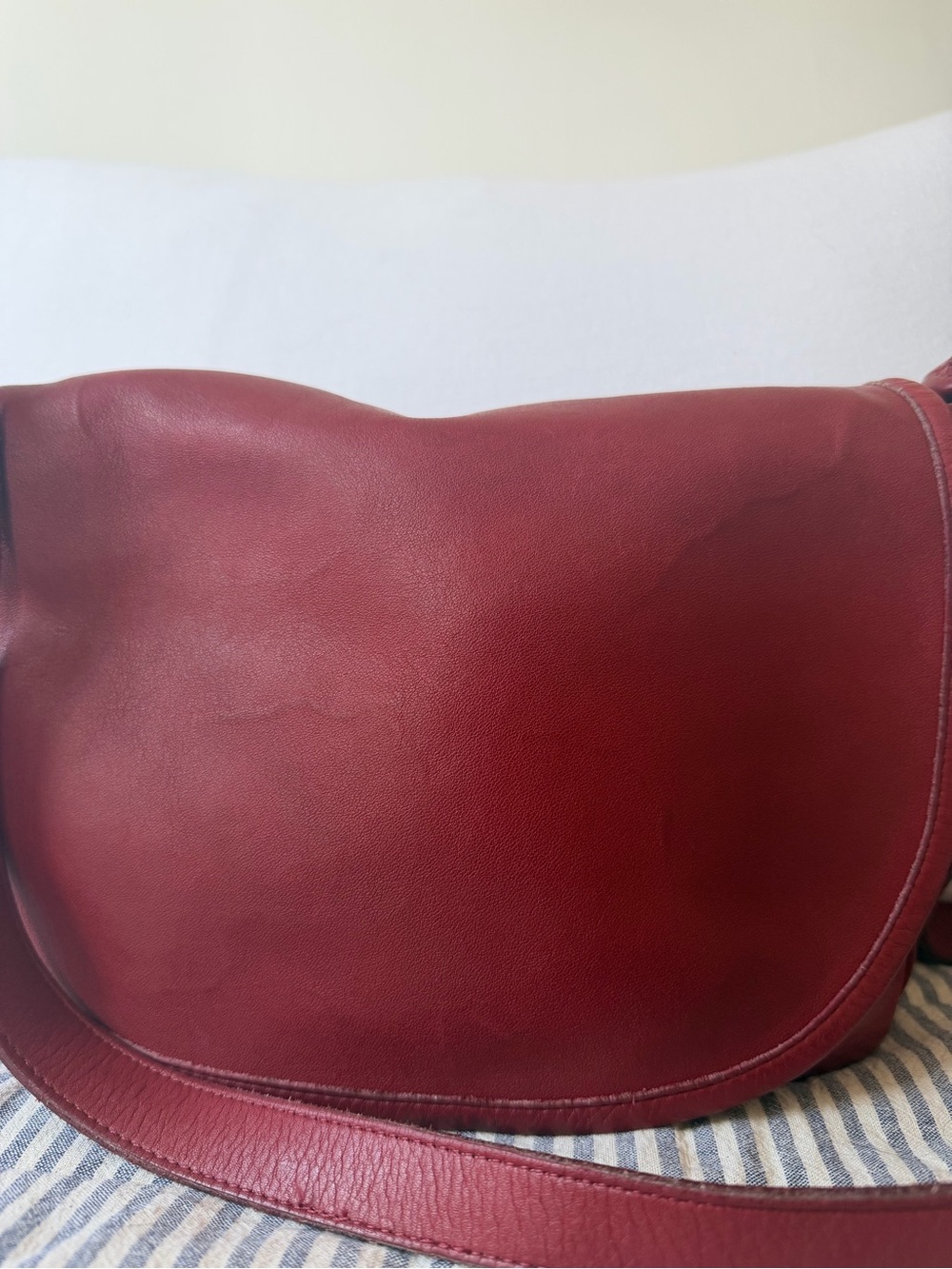 Vintage Coach Fletcher 4150 Red Purse - Picture 5 of 5